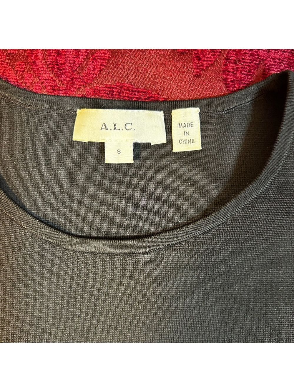 A.L.C. Black Tank Top Small